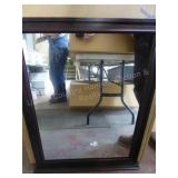 Glacier bay crimson 25.6"x31.8" mirror