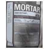 Tec Skil set mortar for ceramic fast setting 50lb