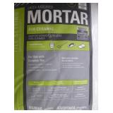 Tec Skil set mortar for ceramic 50lb bags x36