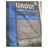 Tec Skil set sanded grout bright white 25lb bags x