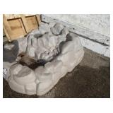 Fake rock for fountain or cover