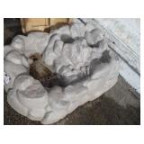 Fake rock for fountain or cover