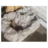 Fake rock for fountain or cover