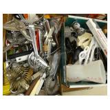 Vintage Kitchen Utensils 2 Boxes