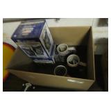 5 Miller collectible beer steins - 2 in boxes