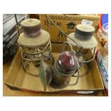 Vintage Train Lanterns