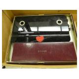 Fountain Pen and Pencil Desk Set