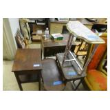 4 Wooden Side Tables