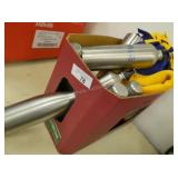 Metal Water Bottles and Hat