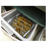 1 Tote Advertising Glasses: Pabst