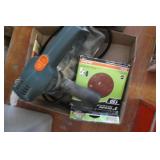 Black & Decker Sander with Sanding Discs