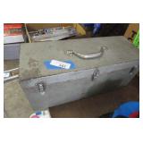 Metal Tool Box with Tools