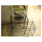 3 Wire Shelves 2 with Wheels