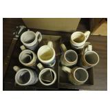 9 Collectible beer steins: Old Style and Coors