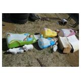 Blow Mold Nativity Set and Other Christmas