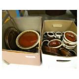 McCoy Pottery Brown Dip Dishes