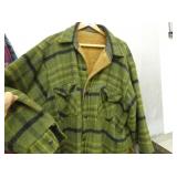 Green Plaid Coat