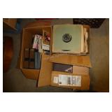 3 boxes of Records