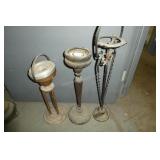 3 Vintage Ashtrays