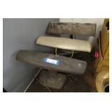 3 Vintage Desk Lamps