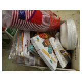 Paper Plates, Napkins, others