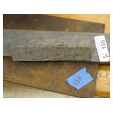 Metal Pieces 14 In x 8 In x 3/4 In. and 30 In x 3