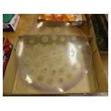 Starburst Glass Platter
