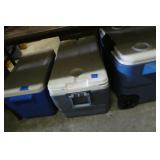 2 Coleman Coolers and 1 Igloo Cooler