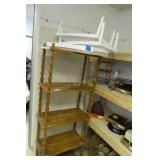 Plastic and Wooden Shelf