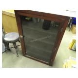 Glass Door Cabinet 23 In. W x 42 In. T