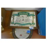 2 Vintage Advertising Signs: Old Style and J&B