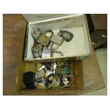 Assorted Car Keys and Locks