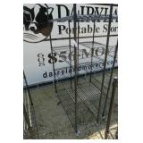 Rolling Shelving Unit 48 In W x 76 In T x 18 In D