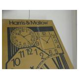 Harris and Mallow Wall Clock