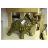 Ceramic Circus Elephant 17 In L x 12 1/2 In T