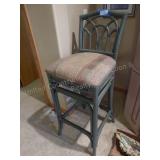 2 cane chairs (tall)