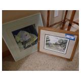 Fish picture & golf water color