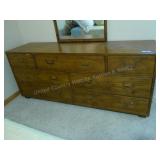 Long chest of drawers - front chip