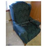 Green recliner