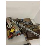 Lot of gun oil and gun cleaning items