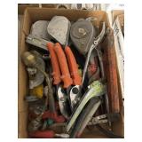 Flat of Misc. Hand Tools