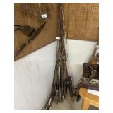 Lot of Fishing Poles- No Reels