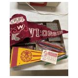 Leather Wallet, Cuff Links, Tokens, Make up Case,