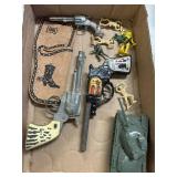 Flat of Toy Guns, Army Men and Other