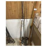 Lot of Fishing Poles