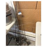 Lot of Vintage Fishing Poles