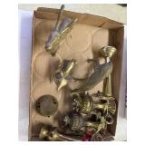 Brass Deer, Vases and other