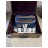 Vintage Lo Duca Bros Accordian in Case