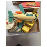 Box of Vintage Toys- Fisher Price