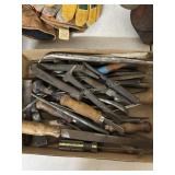 Lot of Hand Tools, Punches, Chisels and Files